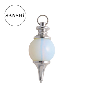 <span class=keywords><strong>Pendule</strong></span> en pierre précieuse sphérique 7 Chakra, pierre de guérison en cristal naturel, gravé, vente en gros, livraison gratuite - Product Image 2