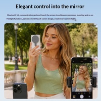 Écran tactile magnétique pour selfie avec lumière d'appoint, affichage arrière pour selfie, miroir portable léger pour selfie, miroir d'écran pour téléphone portable