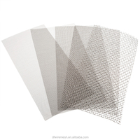 SS 304, 316 Woven 25 30 40 50 60 70 80 90 100 120 150 200 300 400 500 Micron Stainless Steel Filter Wire Mesh / Mesh Layar