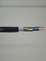 Cable Flexible Redondo RVV 300/500V de 5 Núcleos y 2.5mm² con Aislamiento y Cubierta de PVC de Cobre Recocido para Alimentación Eléctrica