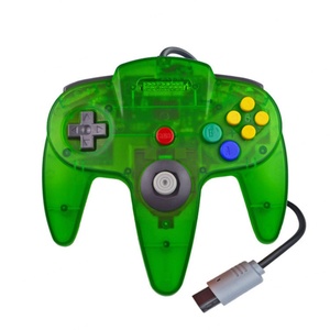 จอยเกมส์ N64 สีสันสดใส แบบมีสาย สำหรับเครื่อง Nintendo 64 สีม่วงโปร่งแสง - Product Image 4