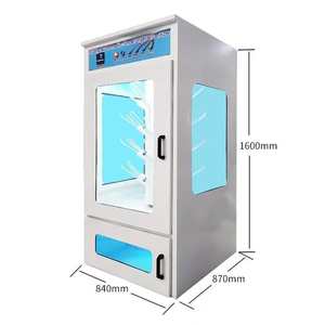 Máquina Limpiadora de Zapatos de Acero Inoxidable de 6 Cabezales Chengdu Hongfei, Calidad CE, Agua Fría, Multivoltaje, Alta Eficiencia - Product Image 4