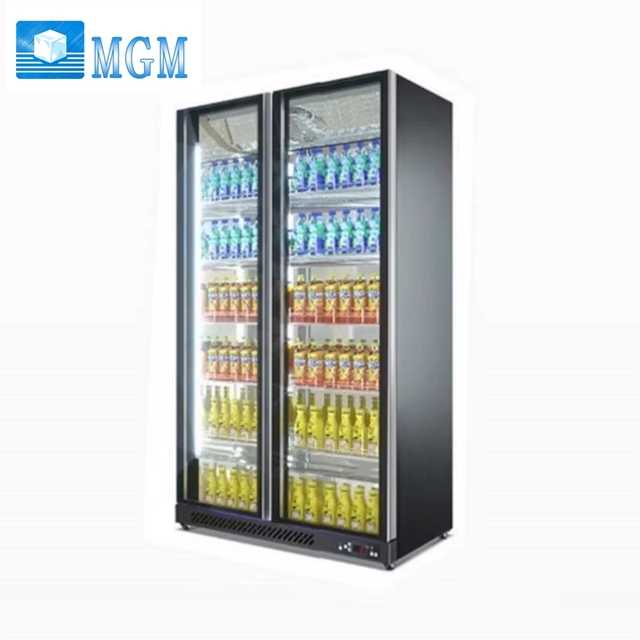 Energy Saving Commercial Refrigerated Cabinet Refrigerator Supermarket Bar Counter Beer Display Fridge
