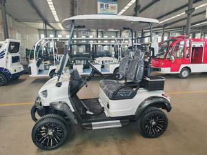 Chariot de golf électrique 4 places de conception professionnelle personnalisée - Product Image 4