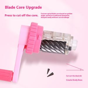 Sacapuntas Automático de Manivela Unimass, Modelo A73030 con Diseño de Dibujos Animados para Estudiantes de Primaria y Niños - Product Image 3