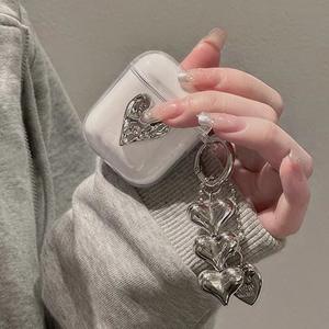 Style de conception en TPU souple pour amoureux des coeurs de luxe pour <span class=keywords><strong>Airpods</strong></span> étui de protection en TPU antichoc pour <span class=keywords><strong>Airpods</strong></span> Pro 1 <span class=keywords><strong>2</strong></span> - Product Image 4