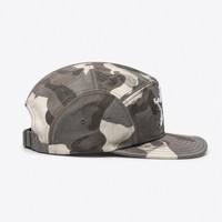 Casquette Trucker Camouflage en Sergé de Coton à 5 Panneaux avec Broderie 3D en Relief et Logo Personnalisé, Visière Plate et Dos en Maille Ajustable – Vente en Gros