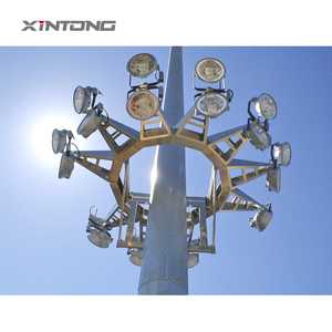 Morden thiết kế 25-40m cao cột ánh sáng cực giữa bản lề loại cho cảng biển hoặc sân bay - Product Image 1