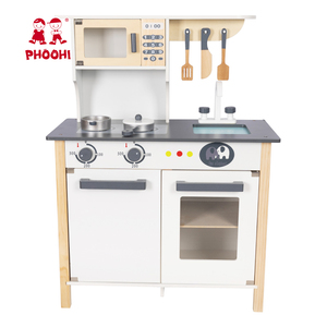 Bambini Educational Pretend Ruolo Bianco Gioco Giochi In <span class=keywords><strong>Legno</strong></span> Per Bambini Set Da <span class=keywords><strong>Cucina</strong></span> Giocattolo Per Le Ragazze - Product Image 1