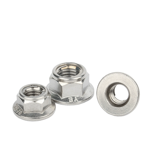 Inox 18-8 A2-70 A4-80 thép không gỉ 304 316 SS SUS tất cả các kim loại Hex mặt bích khóa Nut tay trái Chủ Đề tự khóa NUT - Product Image 3