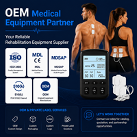 Profesyonel Rehabilitasyon TENS EMS Elektroterapi Cihazı Çift Kanallı 25 Programlı Tip-C Şarjlı AĞRILANDIRMA GİDERİCİ İyileştirme Terapisi