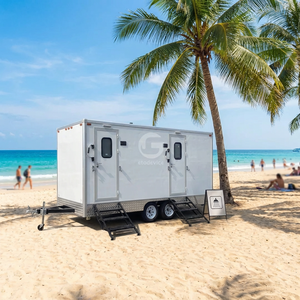 ETOFOODCARTS Remolque Portátil con Baño y Vestidor, Moderno, con Paneles Sándwich, Remolque con Ducha y Baño Completamente Equipado - Product Image 1