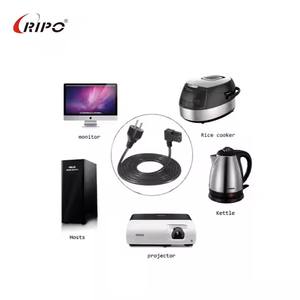 สายต่อขยาย C13กับ C14เกรดอุตสาหกรรม IEC 250V, 3 × 1.5mm ², 3ม., แจ็คเก็ต LSZH, UL VDE ได้รับการรับรอง - Product Image 4