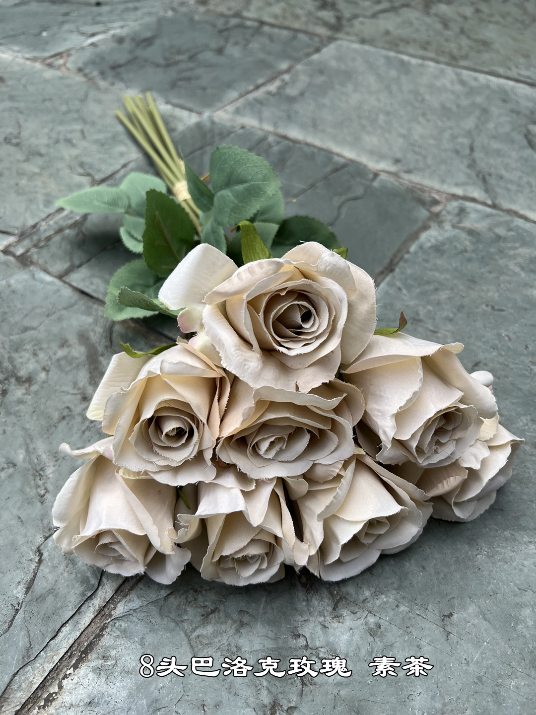 Thé végétal rose baroque 8 têtes
