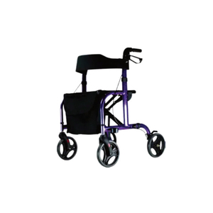 <span class=keywords><strong>Andador</strong></span> con Marco de Aluminio y <span class=keywords><strong>Asiento</strong></span>, Ligero, Plegable, de <span class=keywords><strong>Cuatro</strong></span> <span class=keywords><strong>Ruedas</strong></span>, para Exteriores, con <span class=keywords><strong>Asiento</strong></span> para Adultos - Product Image 4