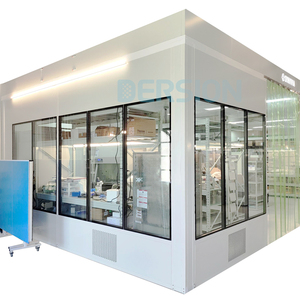 Nouveaux panneaux <span class=keywords><strong>sandwich</strong></span> H13-H15 HEPA portables ISO7 Unités de salle blanche Conception modulaire à déploiement rapide avec prise en charge de l'installation Europe - Product Image 5