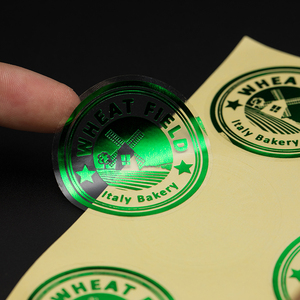 Custom Waterproof Transparent Gold Foil Stamping <strong>Vinyl</strong> Label <strong>Stickers</strong> Printing Design Logo Clear <strong>Adhesive</strong> PVC <strong>Stickers</strong> Sheet - Product Image 3