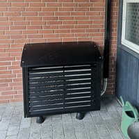 Vente flash Mini climatiseur split Pompe à chaleur Couvertures décoratives pour unités extérieures Couvertures métalliques pour climatiseurs pour unités extérieures