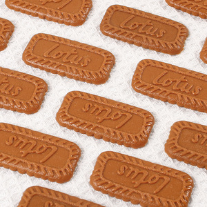 Biscuits belges au caramel simulés, snacks simulés, modèles alimentaires, décorations de gâteaux, ornements, pinces à cheveux DIY, accessoires - Product Image 2