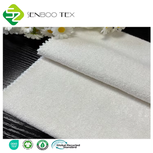 Serviette <span class=keywords><strong>éponge</strong></span> <span class=keywords><strong>double</strong></span> <span class=keywords><strong>face</strong></span> organique absorbante 405gsm 90% <span class=keywords><strong>bambou</strong></span> 10% Polyester Jersey Textiles de maison chemises de sport - Product Image 5