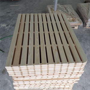 2024 современные дизайнерские кровати с высокой твердой деревянной головкой - Product Image 3