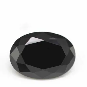 High quality black clarity beautiful Moissanite oval cut loose diamond Moissanite used in necklace ring making