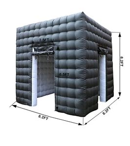 Tentes gonflables personnalisées pour fêtes en PVC avec éclairage LED, cabines <span class=keywords><strong>photo</strong></span> gonflables personnalisées pour les fêtes - Product Image 5