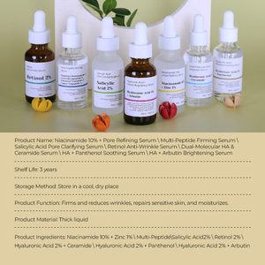 Sérum pour le visage pour éclaircir les taches brunes, hydratant transparent, produits de beauté personnels, sérum raffermissant à la niacinamide ordinaire - Product Image 2