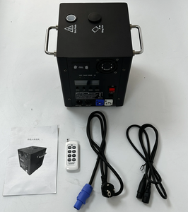 4 pièces Flight Case Machine à étincelles froides en fer métallique 750W avec télécommande 2CH DMX512 Fontaine d'étincelles pour mariage, fête, scène - Product Image 4