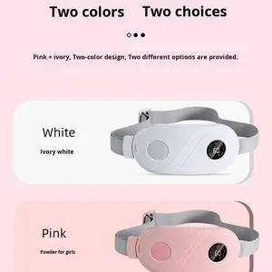 Cinturón de masaje vibratorio para el calentamiento del útero para mujer, cinturón de masaje calentado para el cuidado menstrual, masajeador de cintura - Product Image 5