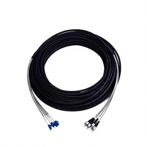 Outdoor FTTH Jumper-Steckverbinder LC-LC Multimode-Glasfaser-Armierungskabel GYFJH Kommunikationskabel für den Außenbereich - Product Image 3