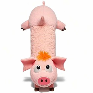 Jouet pour chien en peluche mignon avec son, cochon, singe, hippopotame, renard, éléphant, jouet d'entraînement amusant pour animaux de compagnie - Product Image 3