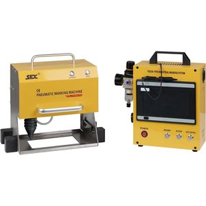 Machine de marquage pneumatique SFX 150x80mm, système de gravure numérique sur métal - Product Image 1