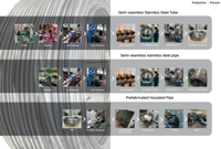 Kit de tuyauterie vapeur pré-isolée multi-tailles (1/8'', 1/4'', 3/8'', 1/2'', 3/4'') - Solutions personnalisées d'automatisation pour le traçage de la vapeur à double couche