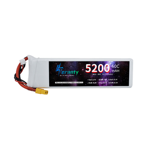 TERANTY Semi-solid State 1500-5200mAh 2S 7.4V <b>Battery</b> XT60/XT90 Connector 500 Cycles for RC Helicopter Plane Car Accessories - Product Image 6