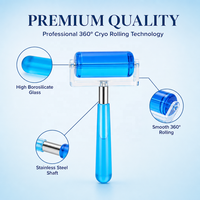 Glaçons de gel pour le visage, nouveau rouleau de massage beauté pour le visage, les yeux et le corps entier, soulagement de la circulation sanguine, rouleau de glace rafraîchissant