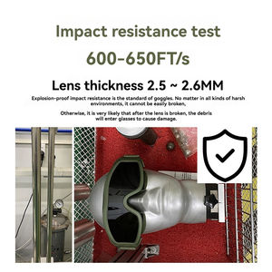 आउटडोर चश्मा एंटी-शॉक नाइट-विजन मोटोक्रॉस सामरिक गोगल विंडप्रूफ डुस्टप्रूफ शूटिंग मोटोक्रॉस मोटरसाइकिल चश्मा - Product Image 4