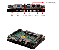 Carte mère industrielle de bureau de haute qualité, nouvelle génération, Core I3 6100U, 3,5 pouces, 2 LAN, SATA, prise en charge d'un seul canal, processeur Intel Skylake-U