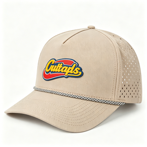 Custom Mid Profile Performance Baseball Hat <b>Waterproof</b> Sport <b>Cap</b> - Product Image 2
