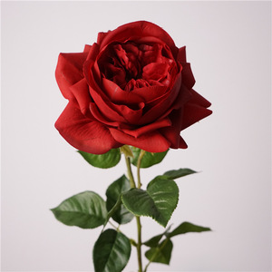 Roses artificielles en soie douce au toucher réel, hydratantes, pour centre <span class=keywords><strong>de</strong></span> table <span class=keywords><strong>de</strong></span> luxe, accessoire <span class=keywords><strong>de</strong></span> photographie et <span class=keywords><strong>bouquet</strong></span> <span class=keywords><strong>de</strong></span> mariage - Product Image 6