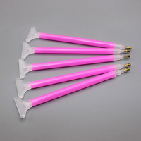Outils de peinture au diamant 5D DIY : Stylo applicateur, accessoires de broderie diamant, en plastique