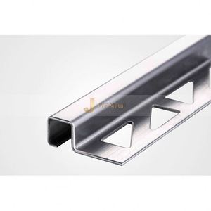 LL385 High Quality Stainless Steel Metal Corner Trim <b>Tile</b> Profiles Waterproof Durable Q Shape Decorative Profiles for Apartment - Product Image 5