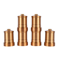 Offre Spéciale livraison rapide en alliage d'aluminium E26 E27 ampoule raccord bricolage Antique lustre support de lampe tasse accessoire