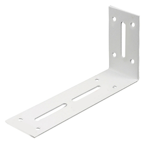 L'<span class=keywords><strong>étagère</strong></span> d'angle réglable industrielle rustique soutient le noir blanc en acier laminé à froid résistant S M L de forme L - Product Image 4