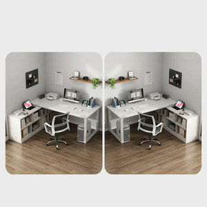 <span class=keywords><strong>Escritorio</strong></span> en Forma de L Reversible 2025, <span class=keywords><strong>Escritorio</strong></span> para Oficina en Casa <span class=keywords><strong>con</strong></span> <span class=keywords><strong>Librero</strong></span>, <span class=keywords><strong>Escritorio</strong></span> de Esquina para Computadora - Product Image 3