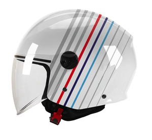 Bán buôn duy nhất <span class=keywords><strong>Visor</strong></span> đôi <span class=keywords><strong>Visor</strong></span> xe máy nửa mặt Mũ bảo hiểm mở mặt Mũ bảo hiểm ECE chứng nhận chất lượng cao - Product Image 4