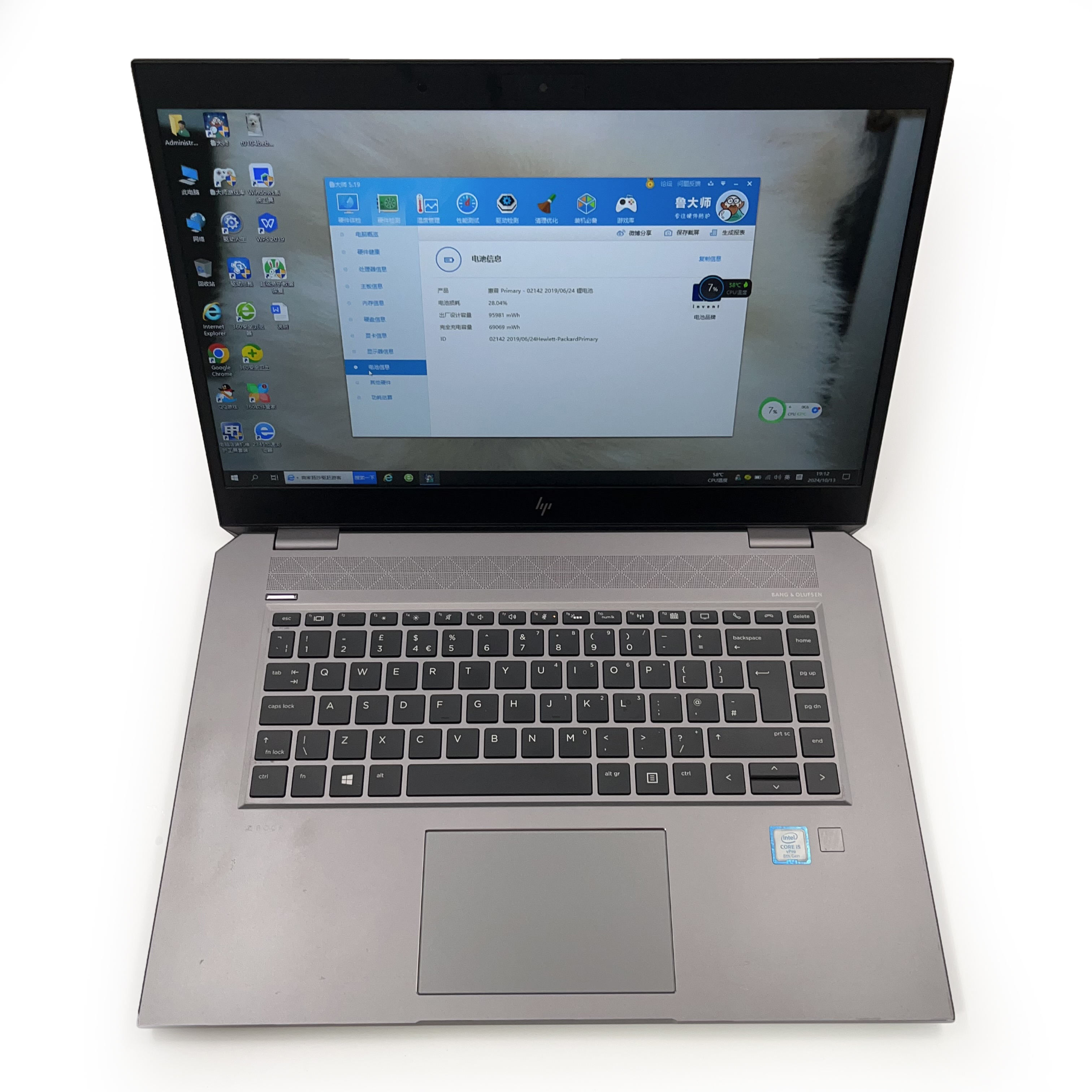 สำหรับ HP ZBook Studio X360 G5