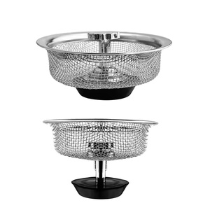 Direct Supply Stainless Steel Kitchen Sink Filter Screen Anti-Blocking <b>Colander</b> for Dish Garbage Sewer Waste Quality Source - Product Image 1