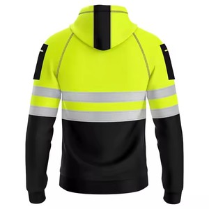 Ropa de Trabajo de Seguridad, Chaleco de Seguridad Reflectante de Alta Visibilidad, Certificado ANSI Clase 2 EN 20471, para Hombre, con Logotipo y Color Personalizados - Product Image 2