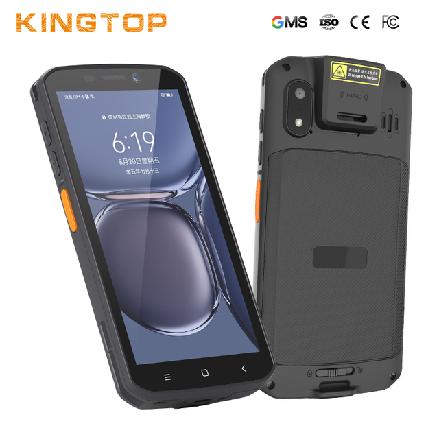 OEM ODM Android 14 Handheld Rugged Pda 64GB 4G WIFI NFC 2D Barcode Scanner Terminal for Inventory Management Wireless Free SDK